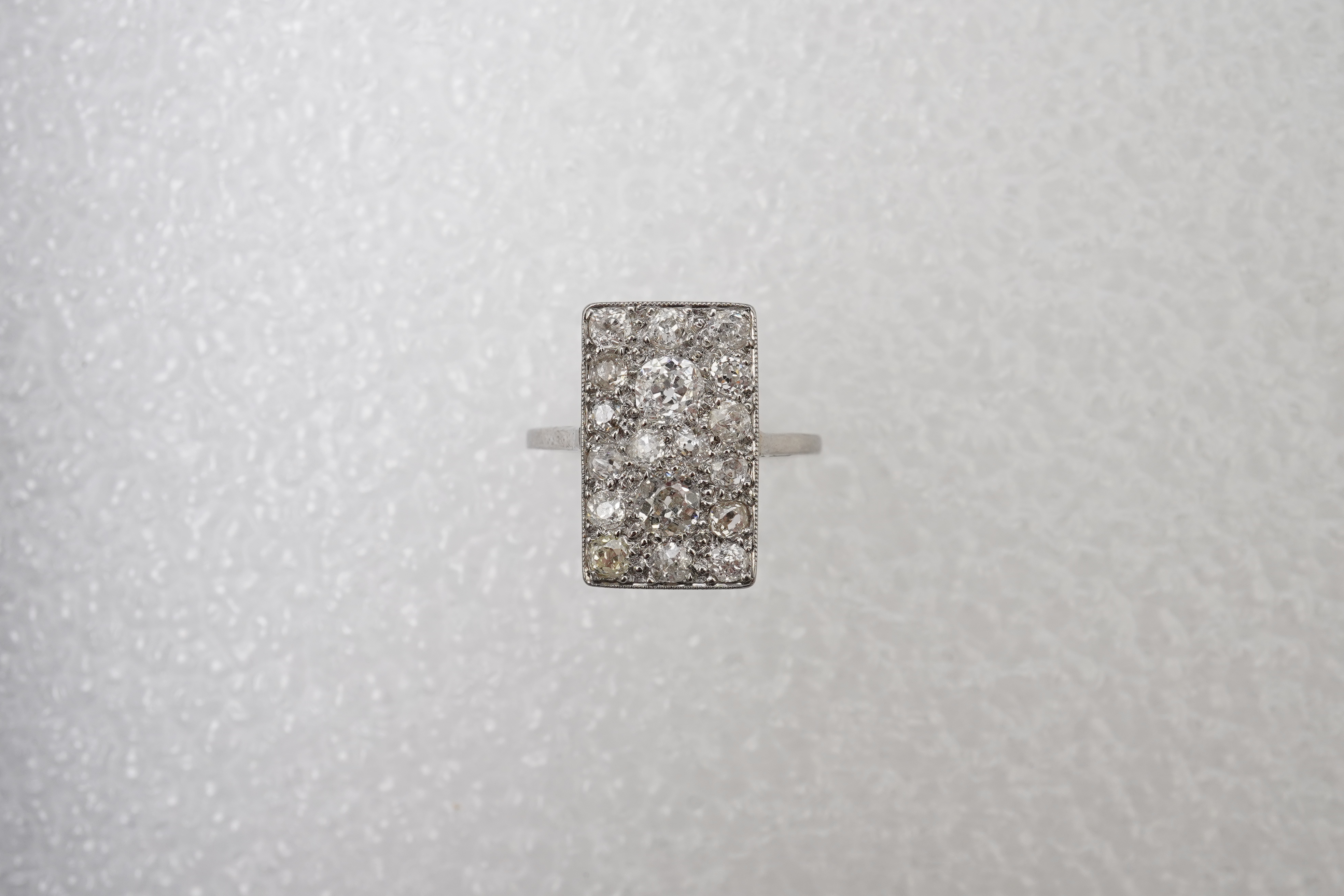 An Art Deco diamond ring, early 20th century